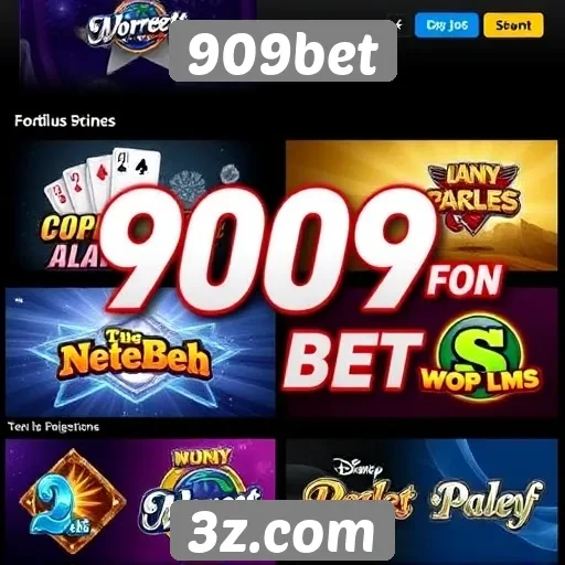 Novos jogos disponíveis na plataforma 909bet