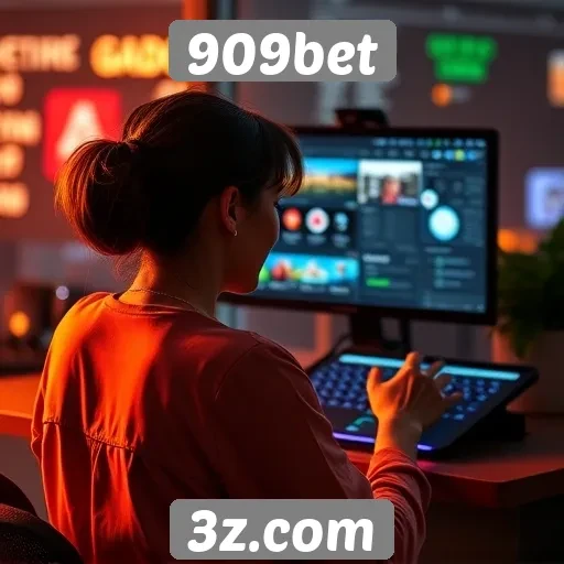 Experiência do usuário no 909bet e sua interface