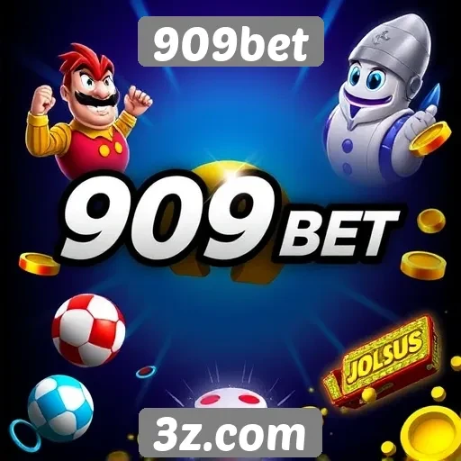 Variedade de jogos disponíveis na plataforma 909bet